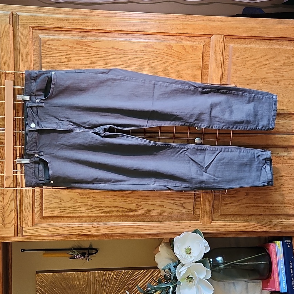 Just USA Olive Green Jeans, Size 32